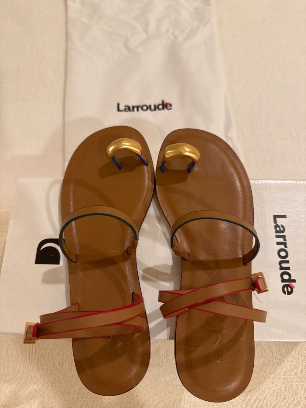 Larroude Sandals
